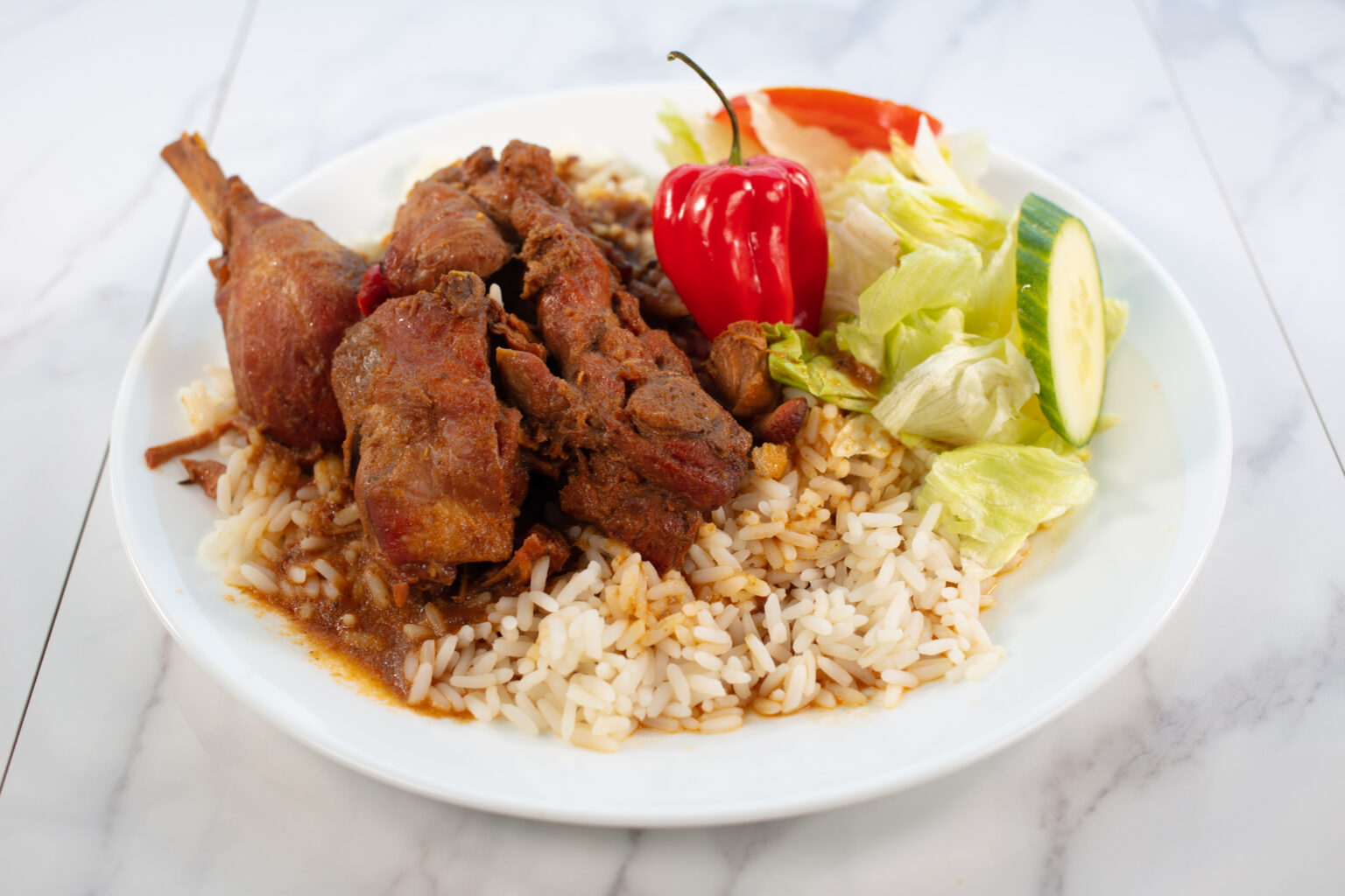 Stew Chicken and Rice